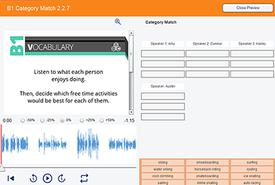 Category Match Example-1